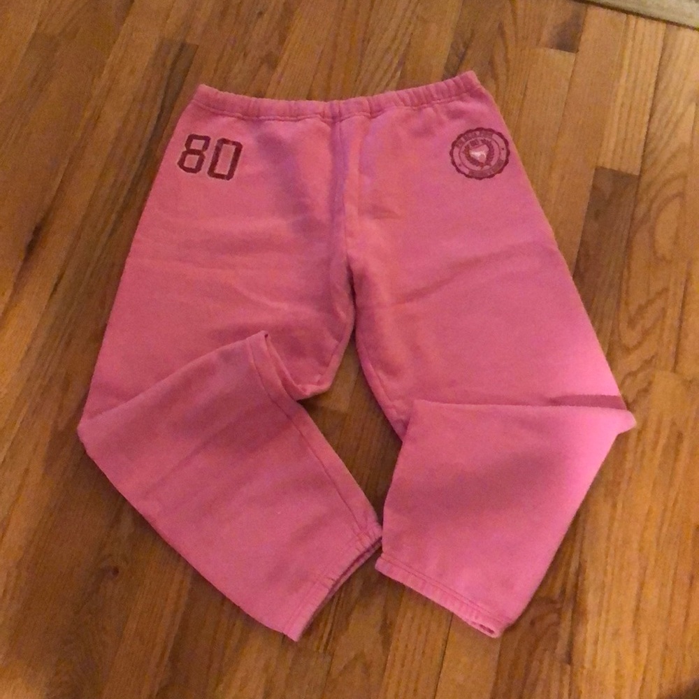Pink sweatpants
